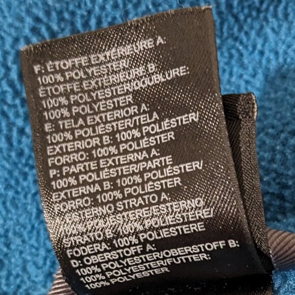 THE NORTH FACE Men's Resolve Fleece FZ Jacket Size Medium - Picture 10 of 10